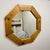 Large Scandinavian Style Octagonal Mirror in Pine, 1980s For Sale - Image 17 of 17
