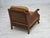Danish Armchair in Velour and Carved Ash, 1930s For Sale - Image 12 of 18