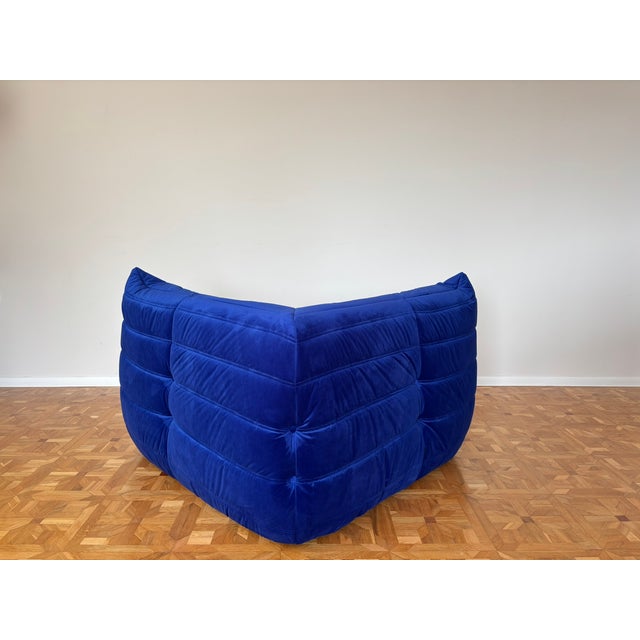 Togo Corner Sofa and Ottoman by Michel Ducaroy for Ligne Roset, Set of 2 For Sale - Image 5 of 13