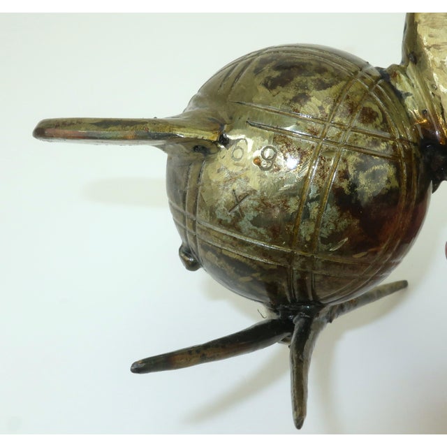 Brutalist Cat Scrap Metal Art Sculpture For Sale - Image 12 of 14