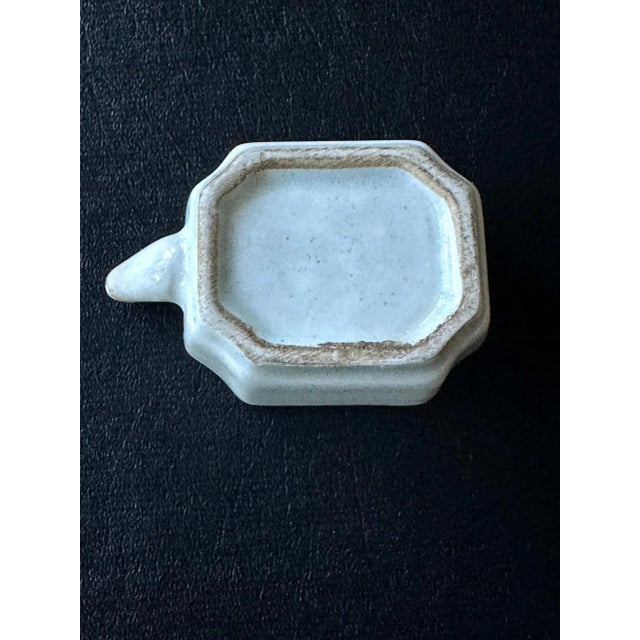 Ceramic Korean Ceramic White Porcelain Water Dropper Joseon Dynasty For Sale - Image 7 of 10