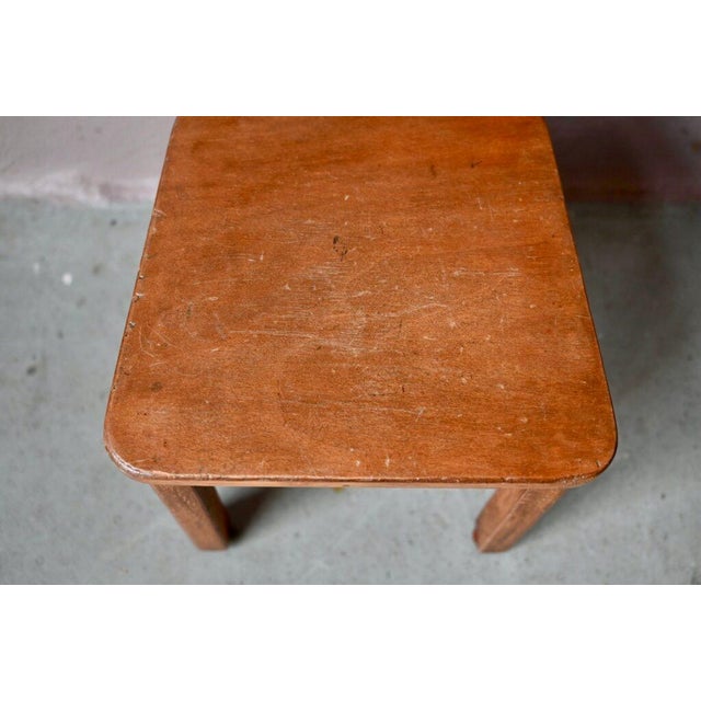 Small Bohemian Wooden Children's Chair, 1950 For Sale - Image 6 of 8