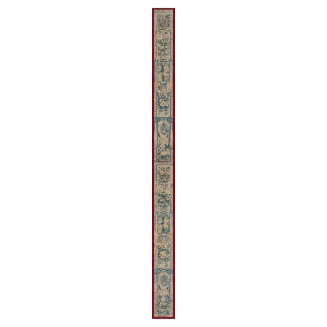 Doris Leslie Blau Antique Tapestry Fragment Runner For Sale