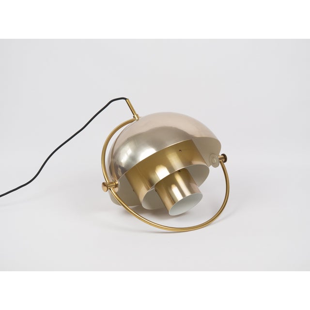 1960s Vintage Danish Konkylie Lamp by Louis Weisdorf for Lyfa, 1963 For Sale - Image 5 of 11