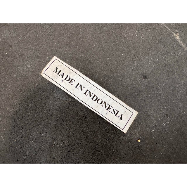 Indonesian Stacking Faux Stone Table Lamp For Sale - Image 11 of 12