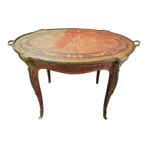 Antique Francois Linke Style Bronze Mounted Table