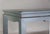 Vintage Swedish Blue-Grey Wash Wood Coffee Table With Ming Style Leg and Shagreen Top For Sale - Image 9 of 13