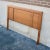 Mid-Century Modern Dixie Furniture "Mark Lx" Full Size Headboard & Footboard For Sale - Image 3 of 9