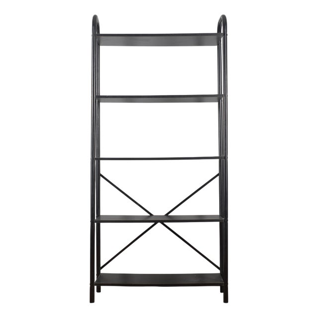 Open Bookcase in Metal and Chipboard, 1990s For Sale