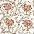 Sample - Schumacher Highgrove Tree Crewel Fabric in Mulberry For Sale