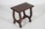Brown Small Danish Brutalist Side Table in Dark Stained Oak by Axel Einar Hjorth, 1940s For Sale - Image 8 of 11