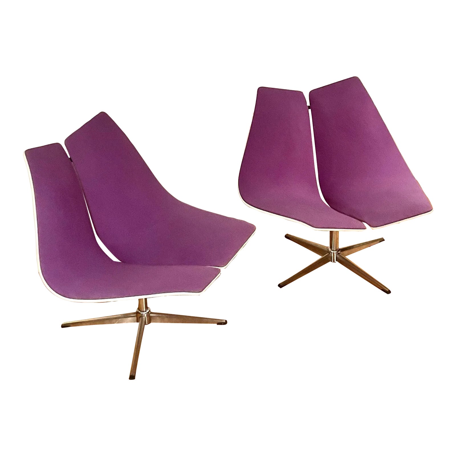 Pair of Mid-Century Chairs Montreal Expo 67, Ebena LaSalle Inc