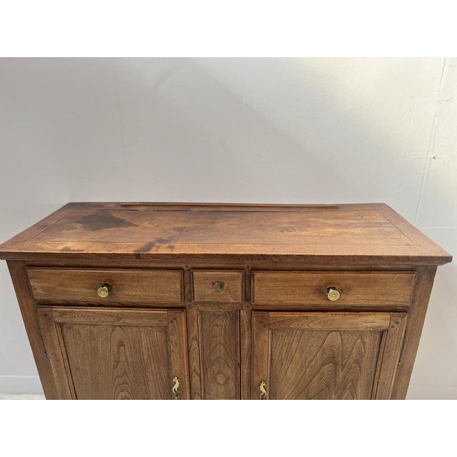Antique Parisian Buffet in Ash, 1800s For Sale - Image 4 of 13
