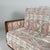 Art Deco Italian Sofa in Fabric with Geometric Pattern and Wood, 1930s For Sale - Image 6 of 16
