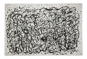 Vibrations Ink on Paper by Maurizio Gracceva, 2017