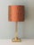 Metal Large Hollywood Regency Style Column Table Lamp from Herda, Netherlands, 1970s For Sale - Image 7 of 7