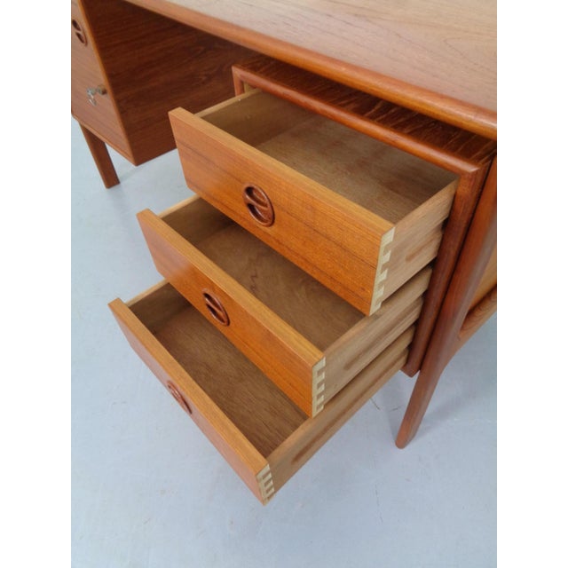 Teak Desk from Gasvig GV Møbler, Denmark, 1960s For Sale - Image 13 of 17