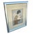 Postmodern 1970s Signed Stephen White "Lady Holding a Baby" Rice Paper Woodblock Print, Framed For Sale - Image 3 of 8