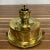 Vintage Koito Red Light Brass Oil Lantern For Sale - Image 6 of 9