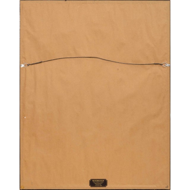 This bold black-and-white lithograph by Zolton Ferency, created in 1970, reflects the intersection of modern graphic art...