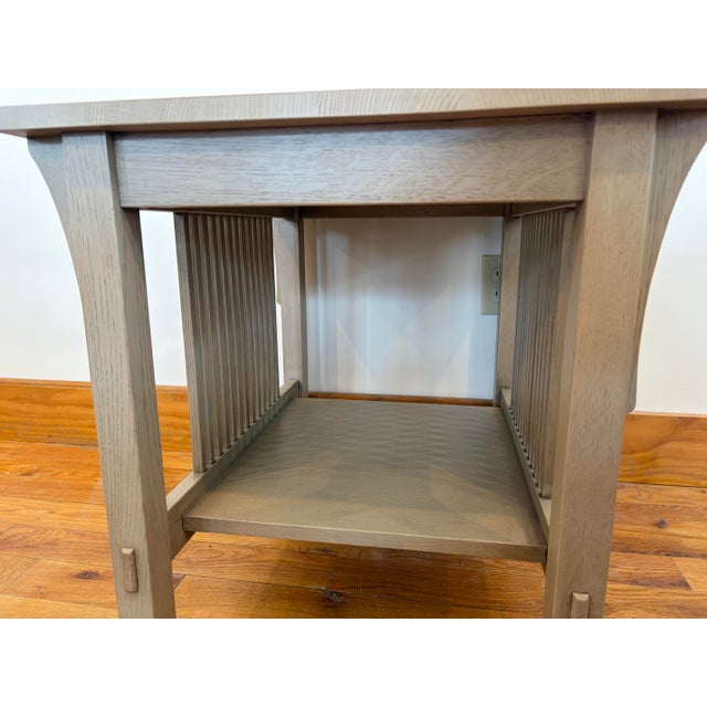 Stickley Pair of 2 Stickley End Tables For Sale - Image 4 of 8