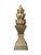 Decorative Gold Finial Statue standing at 12.5" Tall Perfect displayed on a Bookshelf, Console Table, or even the floor...