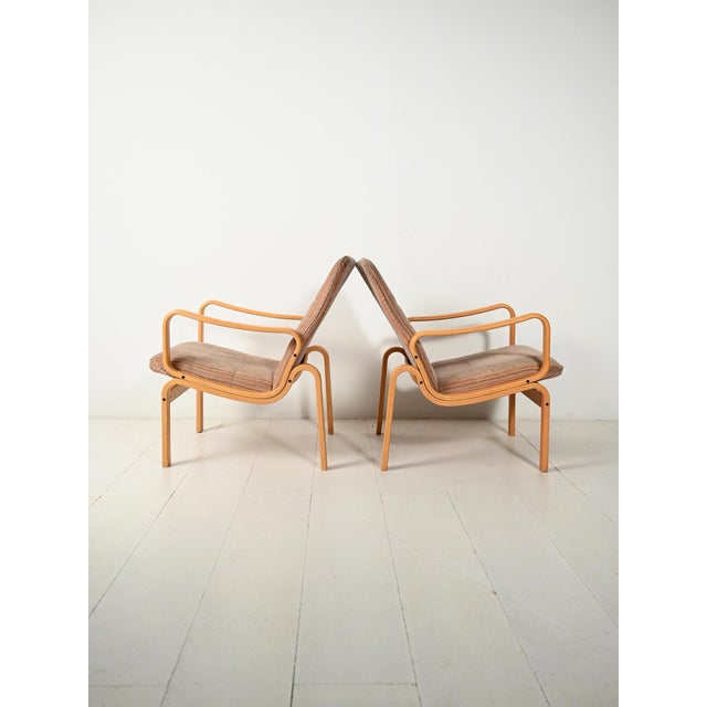 Swedish Armchairs from Ire Möbler in Beech, 1960s, Set of 2 For Sale - Image 10 of 10