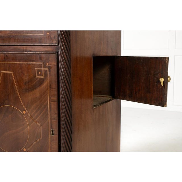Small 19th Century English Regency Mahogany Sideboard For Sale - Image 5 of 11