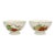 Early 20th Century French Sarreguemines Cafe Au Lait Cups - a Pair For Sale