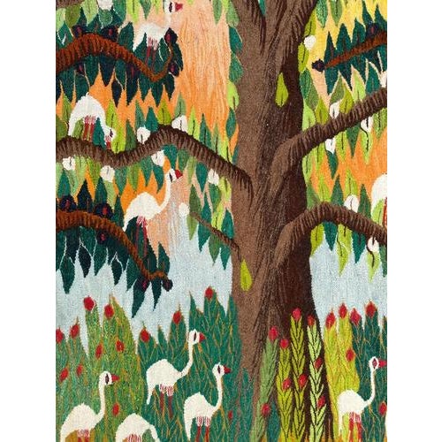 Vintage Egyptian Tapestry, 1950s For Sale - Image 3 of 18