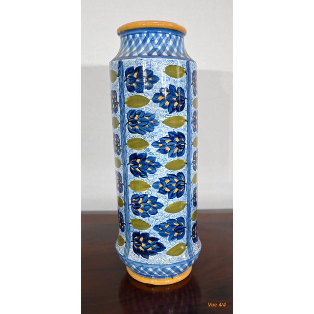 Porcelain Roller Vase, 20th Century For Sale - Image 10 of 17