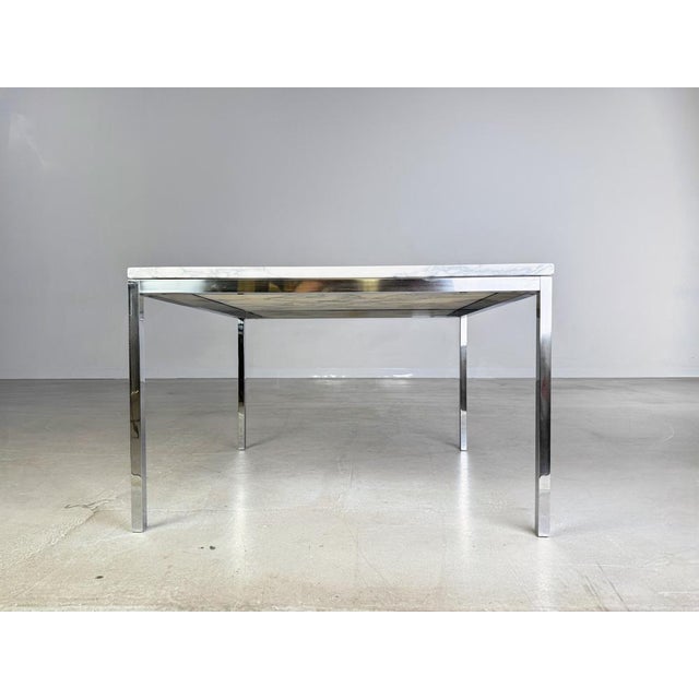 Stone Midcentury Modern Coffee Table by Florence Knoll, 1960s For Sale - Image 7 of 10