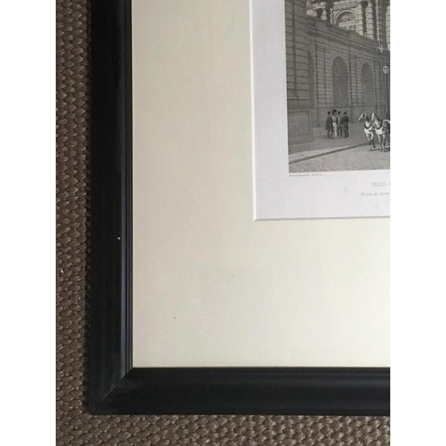 French Artist, Paris, Mid-19th Century, Black and White Print on Paper For Sale - Image 4 of 18