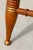 Vintage Hitchcock-Style Maple Bench With Woven Rush Seat & Gold Stenciling For Sale - Image 15 of 18