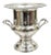 Mid 20th Century Victorian Silver Plated Twin Branch Handle Trophy Cup Champagne Ice Bucket For Sale