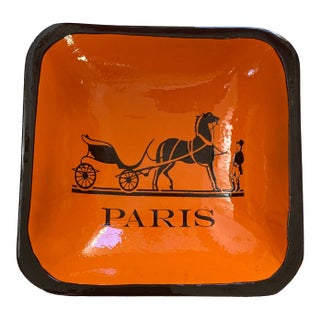 1960s Vintage Hermes Inspired Paris Change Valet For Sale