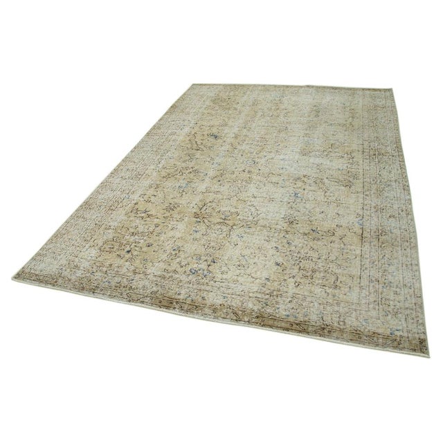 Vintage Turkish Handmade Rug For Sale - Image 3 of 7