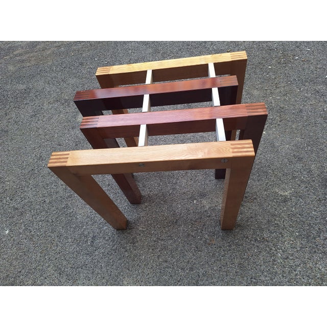 Saporiti Italia Vintage Dining Table in Veneered and Lacquered Wood by Giovanni Offredi, 1990s For Sale - Image 4 of 14