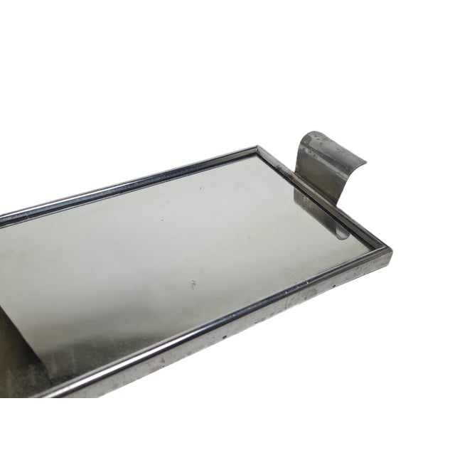 Silver Vintage Art Deco Tray, 1950s For Sale - Image 8 of 14