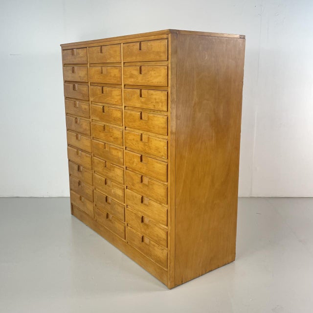 Mid-Century Haberdashery Bank of Drawers, 1940s For Sale - Image 11 of 15