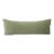 36" Celadon Mohair Lumbar Pillow For Sale