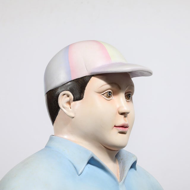 Boy Riding a High Bicycle Edition 11/25 Documented & Signed by Sergio Bustamante For Sale - Image 14 of 18