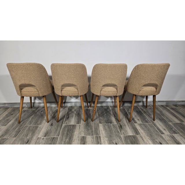 Dining Chairs by Oswald Haerdtl for Ton, 1950s, Set of 4 For Sale - Image 10 of 12