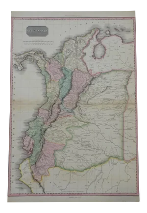 Northwestern South America (Columbia, Venezuela, Ecuador, Panama) by John Pinkerton, 1812