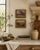 A charming pair of fine art landscape prints presented in coordinating gilt-finish resin/composite frames. Each image has...