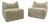 Pair of Mario Bellini Le Bambole Armless Lounge Chairs for B&b Italia For Sale