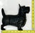 Hard 2 Find Vintage 1930s "Wedge" Type Cast Iron Standing Scottish Terrier - Scottie Dog Doorstop by Spencer Guillford For Sale - Image 12 of 12