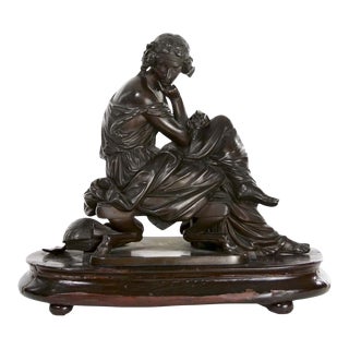 19th Century Decorative Bronze Sculpture For Sale