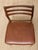 Brown Set of 4 Vintage Danish Modern Rosewood Dining Chairs With Brown Upholstered Seats For Sale - Image 8 of 12