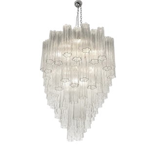 Modern Oval Tronchi Murano Glass Pendant Light by Simoeng for Simoeng For Sale